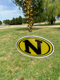 Nettleton Raiders School Sports Turnover Chain Necklace, Hype Chain Sports Necklace, Team Logo Mascot, Mega Fan Chain, Oversized Medallion, Pimp Chain, Any Logo