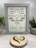 Delta Zeta Wall Art, Gift for DZ Sisters, Delta Zeta Sorority, Greek Life, Sisterhood (licensed)