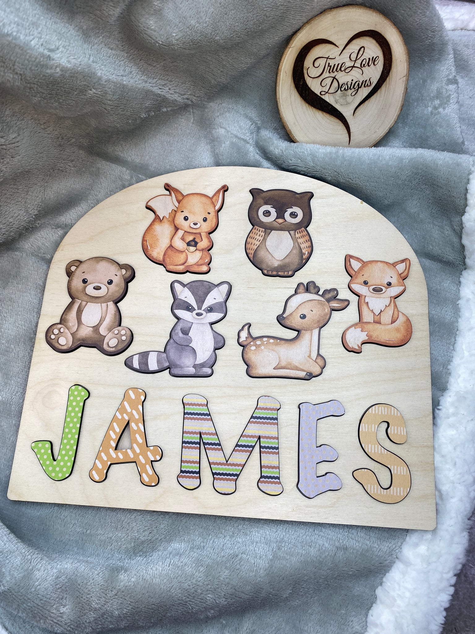 Animals Paw Handmade 3D Personalized Wooden Name Badge Reel - Brown Pa –  Mrs Beads Accessories
